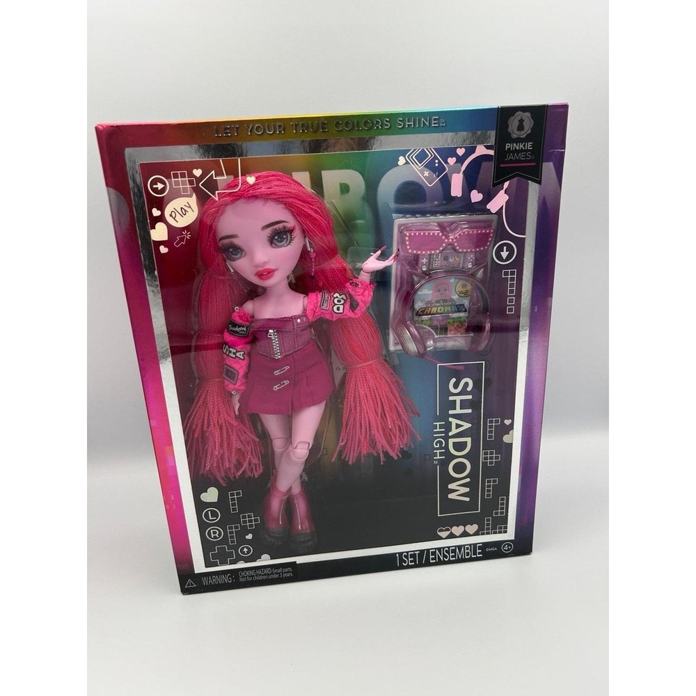 Rainbow-Shadow High Pinkie James fashion doll